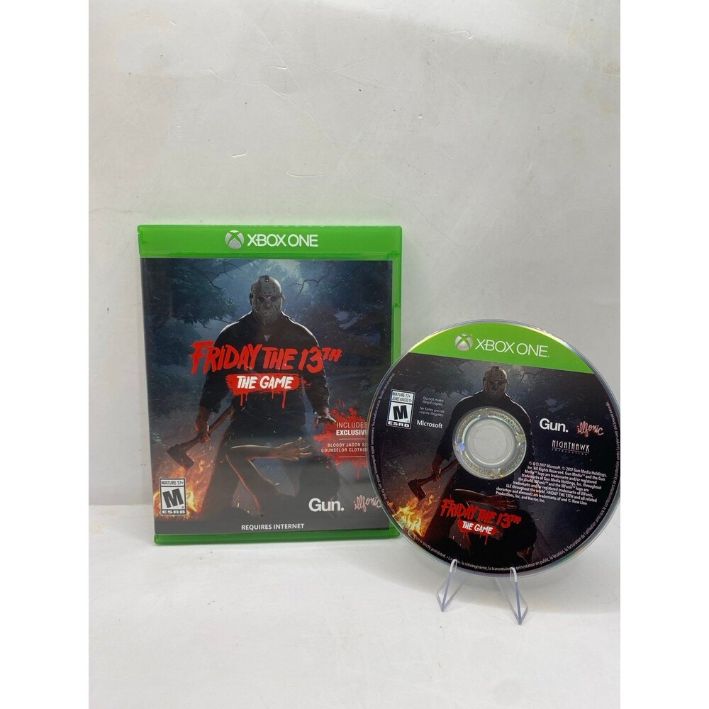 Friday the 13th: The Game (Microsoft Xbox One, 2017 Tested Working Jason Slasher